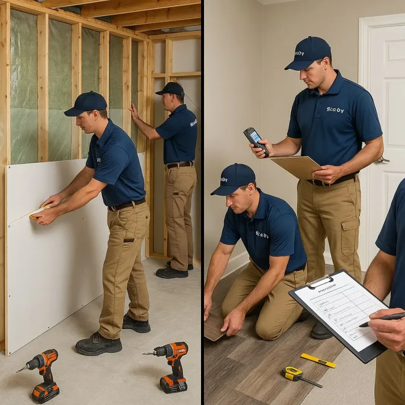 Repairs and Reconstruction process in East Windsor, CT