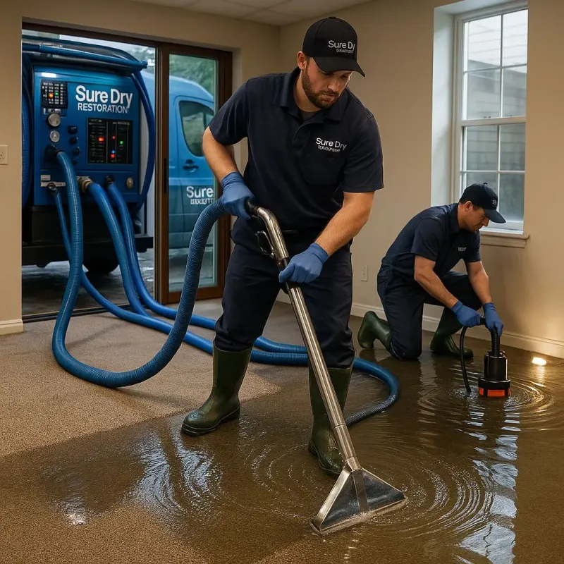Water Extraction and Removal process in East Windsor, CT